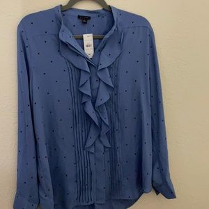 Ann Taylor Blouses brand new with ruffle collar